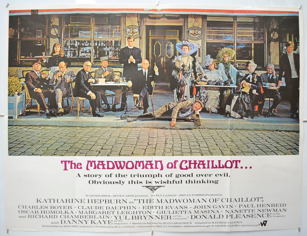 The Madwoman Of Chaillot (Style B)  Original Quad Poster - Film Poster - Movie Poster