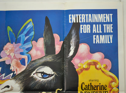 THE MAGIC DONKEY (Top Right) Cinema Quad Movie Poster 