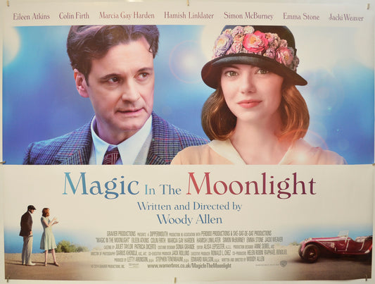 Magic In The Moonlight  (Version 2)   Original Quad Poster - Film Poster - Movie Poster