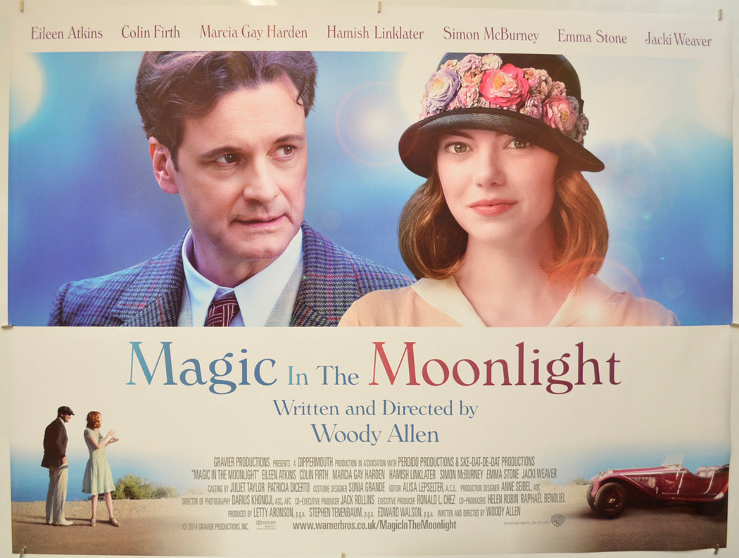 Magic In The Moonlight  (Version 2)   Original Quad Poster - Film Poster - Movie Poster