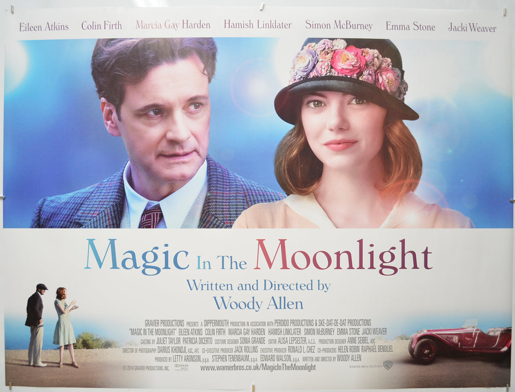 Magic In The Moonlight (Version 2) Original Quad Poster - Film Poster - Movie Poster