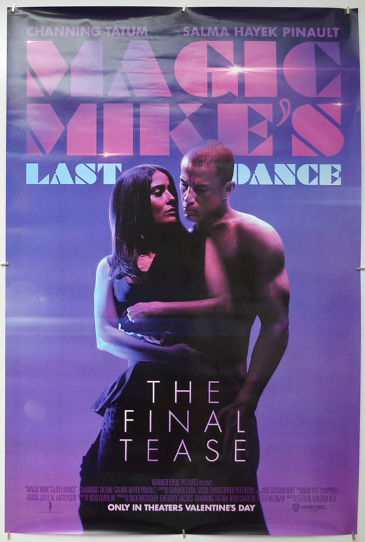 Magic Mike’s Last Dance Original One Sheet Poster - Film Poster - Movie Poster  