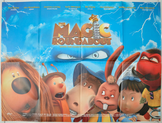 The Magic Roundabout   Original Quad Poster - Film Poster - Movie Poster 