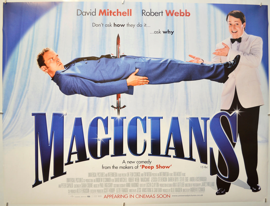 Magicians  (Teaser / Advance Version) Original Quad Poster - Film Poster - Movie Poster  