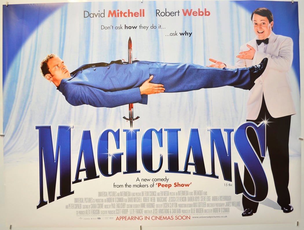 Magicians  (Teaser / Advance Version) Original Quad Poster - Film Poster - Movie Poster  