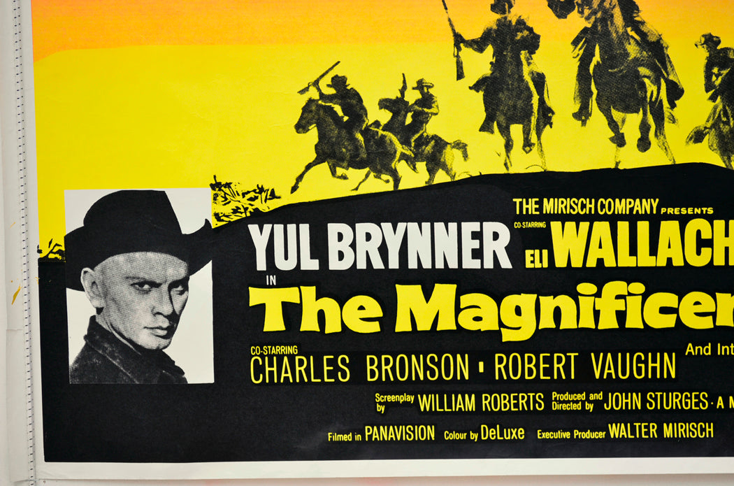 THE MAGNIFICENT SEVEN (Bottom Left) Cinema Quad Movie Poster 