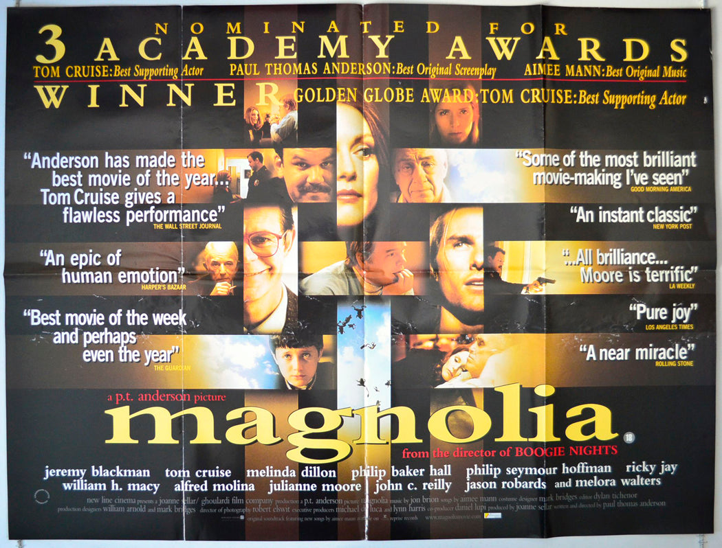 Magnolia Original British Quad Poster - Movie Poster