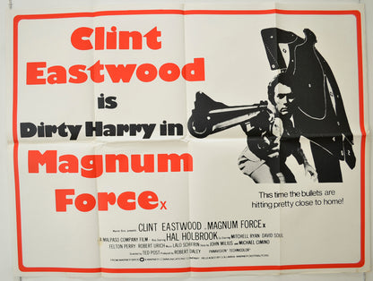 Magnum Force  (1974 re-release poster)  Original Quad Poster - Film Poster - Movie Poster 