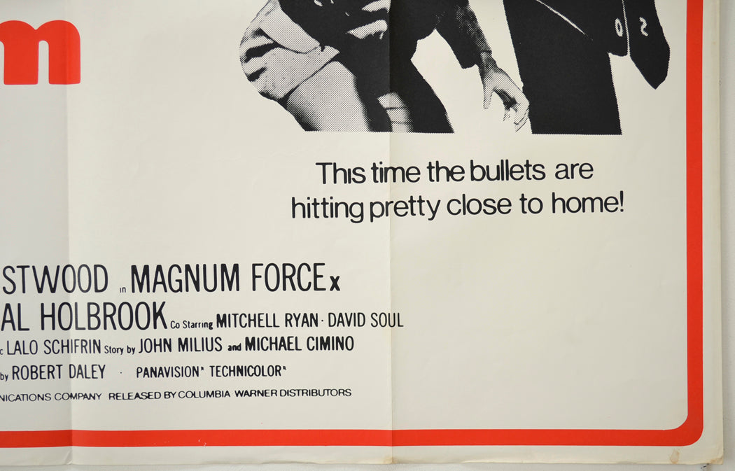 MAGNUM FORCE (Bottom Right) Cinema Quad Movie Poster 