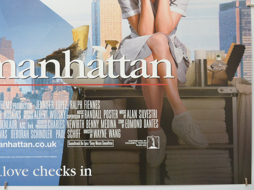 MAID IN MANHATTAN (Bottom Right) Cinema Quad Movie Poster 