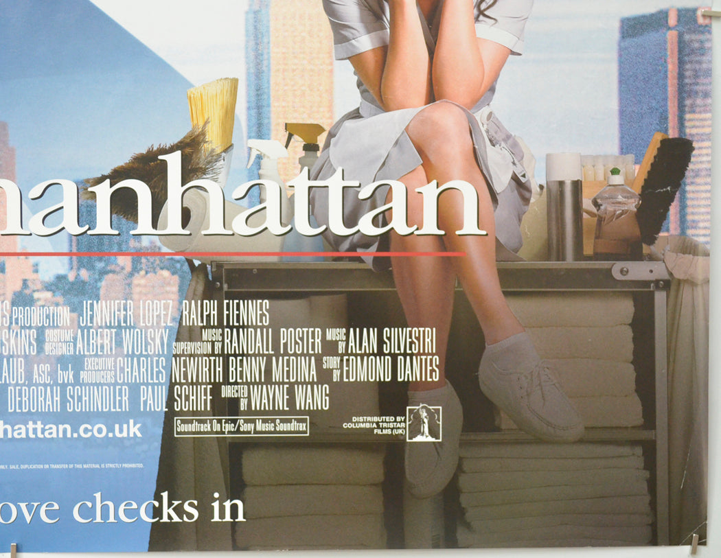 MAID IN MANHATTAN (Bottom Right) Cinema Quad Movie Poster 