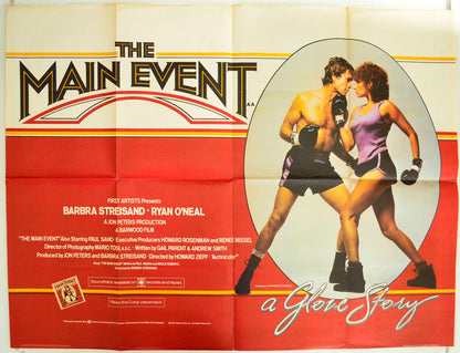 The Main Event Original British Quad Poster - Film Poster - Movie Poster 