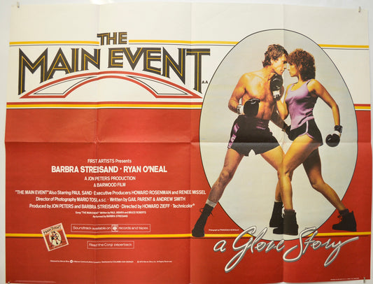 The Main Event Original Quad Poster - Film Poster - Movie Poster