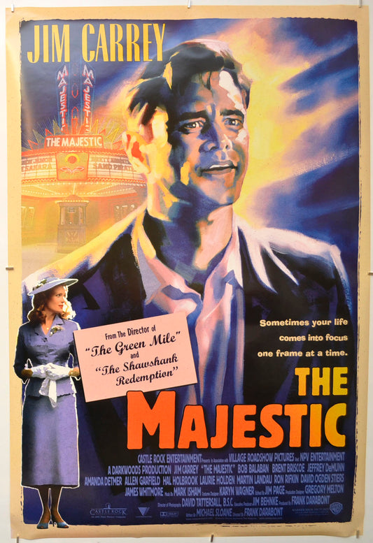 The Majestic Original One Sheet Poster - Film Poster - Movie Poster