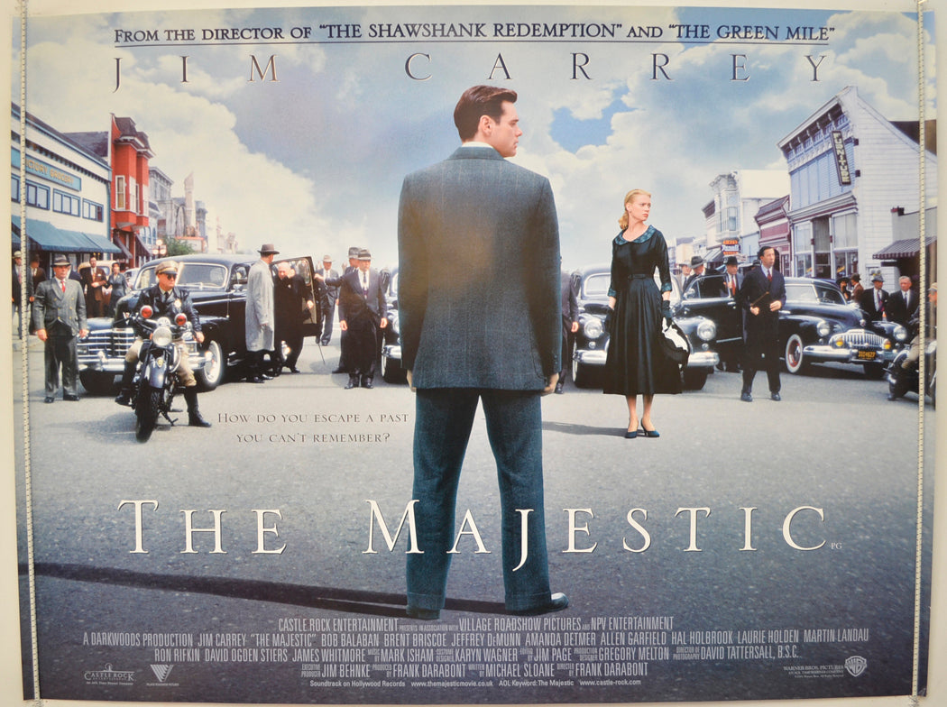 The Majestic  Original Quad Poster - Film Poster - Movie Poster