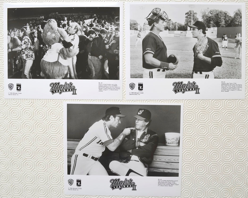 MAJOR LEAGUE II Original Cinema Press Kit 