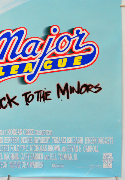 Major League - Back To The Minors (Bottom Right) Cinema One Sheet Movie Poster 