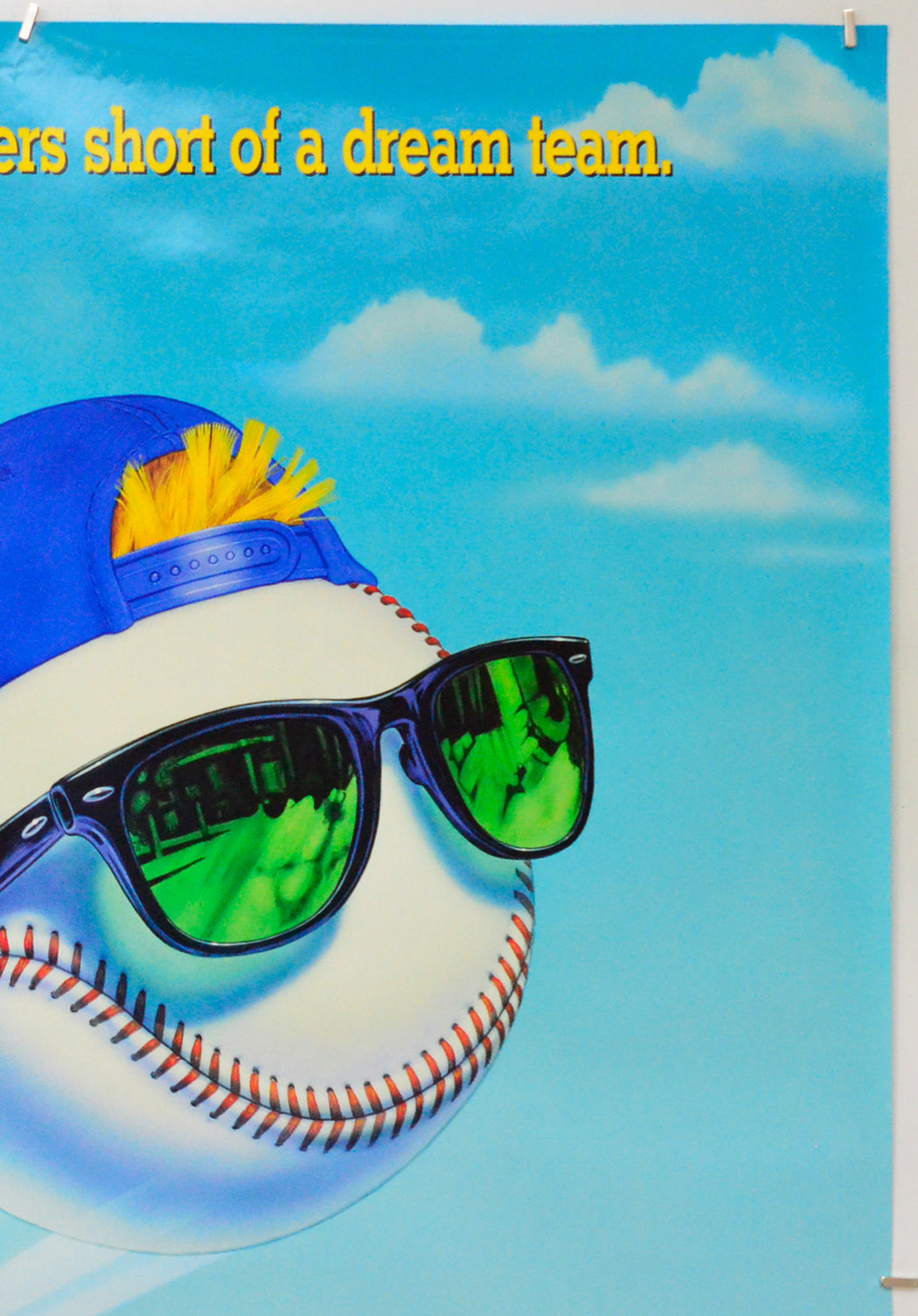Major League - Back To The Minors (Top Right) Cinema One Sheet Movie Poster 