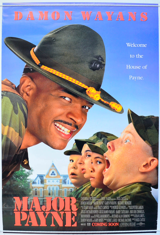 Major Payne  Original One Sheet Poster - Film Poster - Movie Poster 