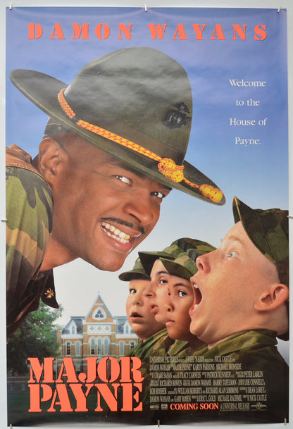 Major Payne Original One Sheet Poster - Film Poster - Movie Poster