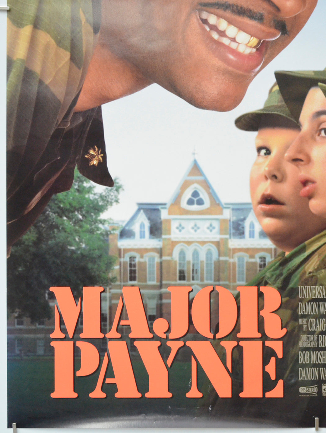 MAJOR PAYNE (Bottom Left) Cinema One Sheet Movie Poster 