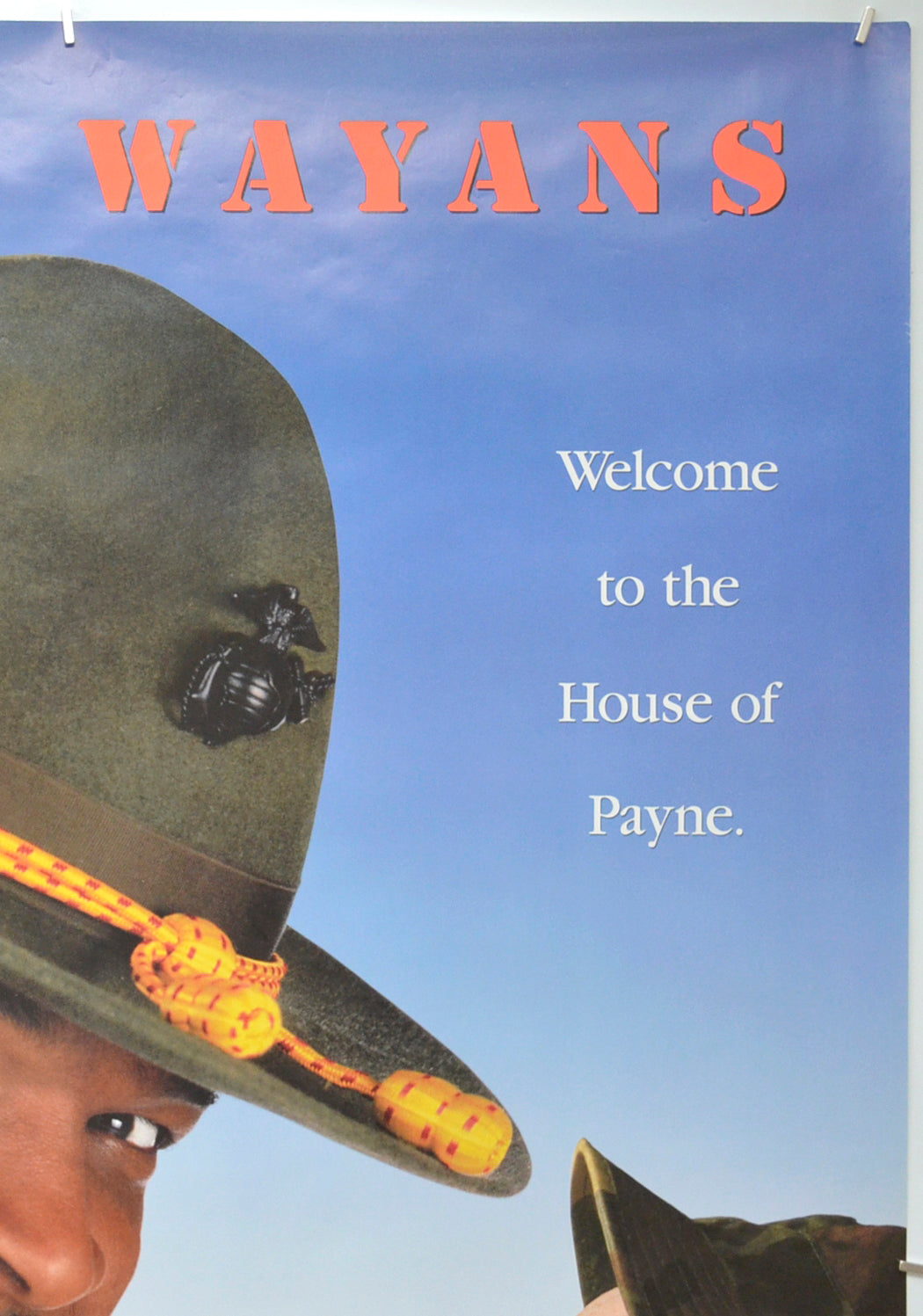 MAJOR PAYNE (Top Right) Cinema One Sheet Movie Poster 