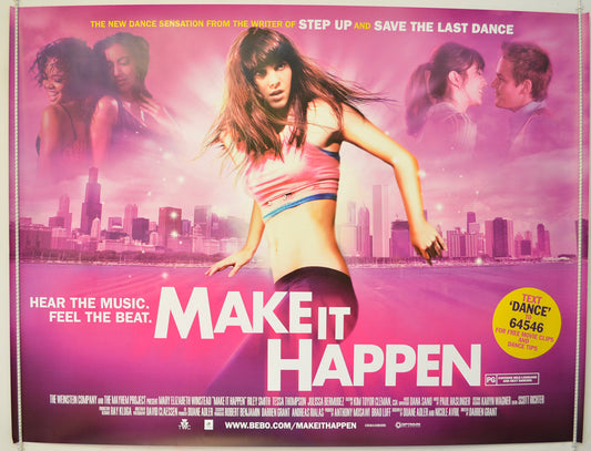 Make It Happen   Original Quad Poster - Film Poster - Movie Poster 