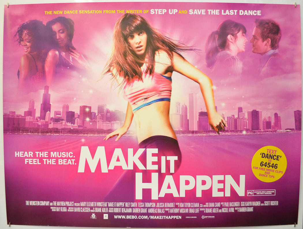 Make It Happen  Original Quad Poster - Film Poster - Movie Poster