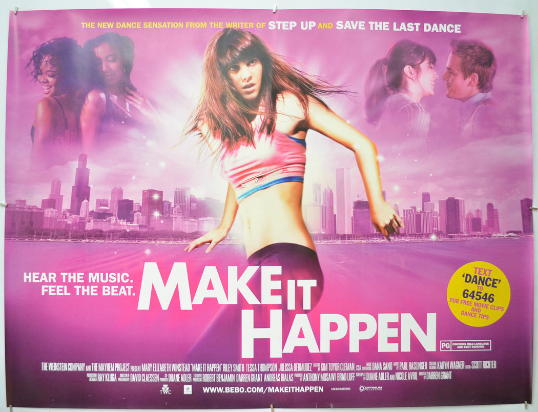 Make It Happen Original Quad Poster - Film Poster - Movie Poster  