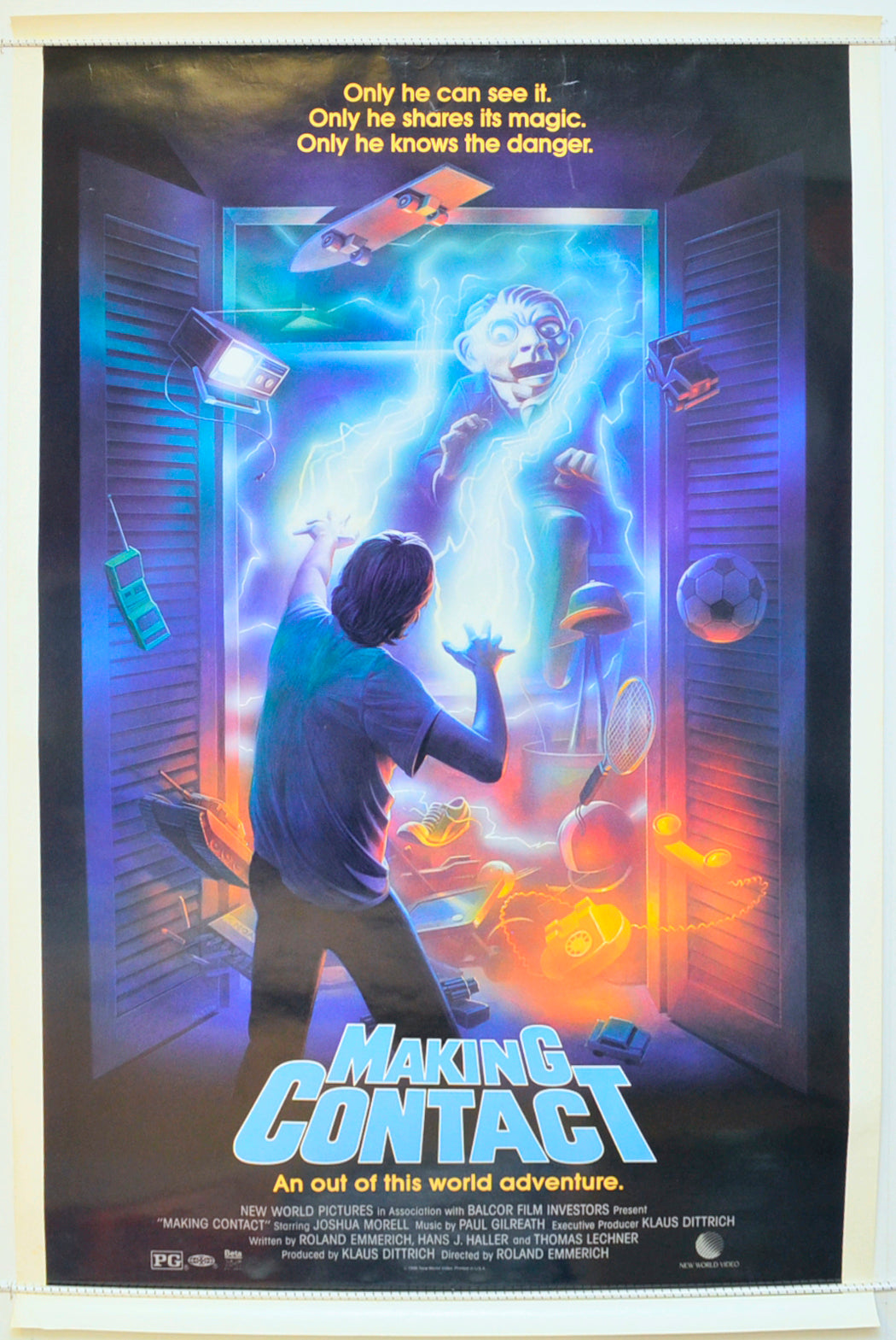 Making Contact  (a.k.a. Joey)   Original One Sheet Poster - Film Poster - Movie Poster  