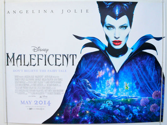 Maleficent Original British Quad Poster - Film Poster - Movie Poster 