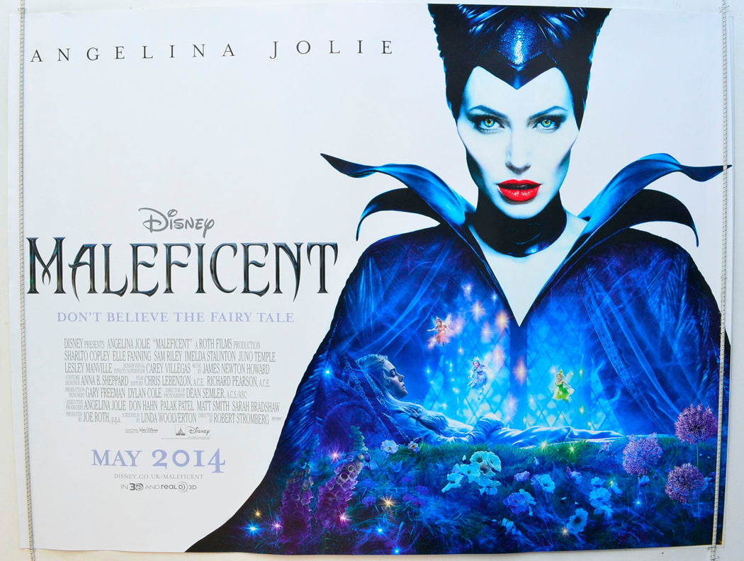 Maleficent Original British Quad Poster - Film Poster - Movie Poster 