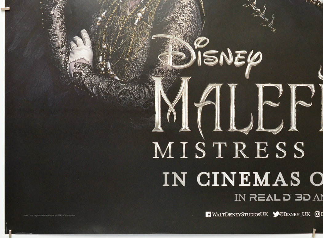 Maleficent: Mistress Of Evil (Bottom Left) Cinema Quad Movie Poster 