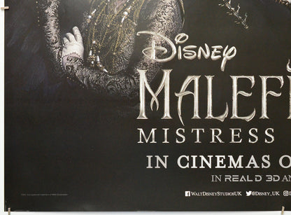 Maleficent: Mistress Of Evil (Bottom Left) Cinema Quad Movie Poster 