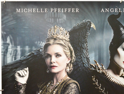 Maleficent: Mistress Of Evil (Top Left) Cinema Quad Movie Poster 