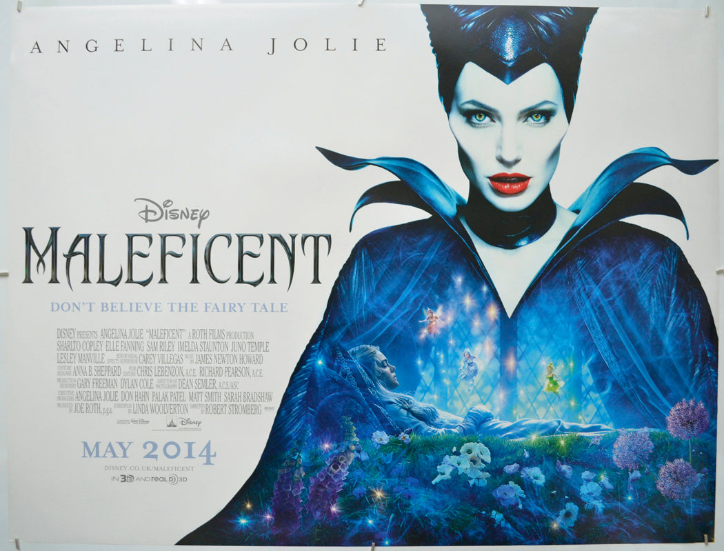 Maleficent - Original Quad Poster - Film Poster - Movie Poster