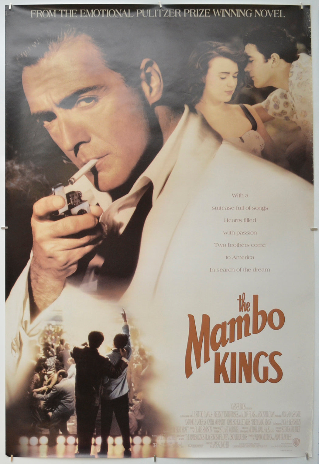 The Mambo Kings Original One Sheet Poster - Film Poster - Movie Poster