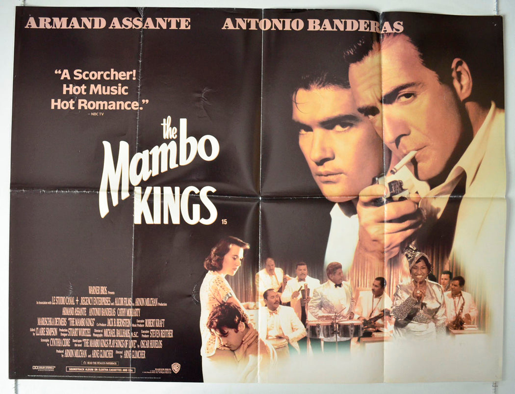 The Mambo Kings Original British Quad Poster - Movie Poster