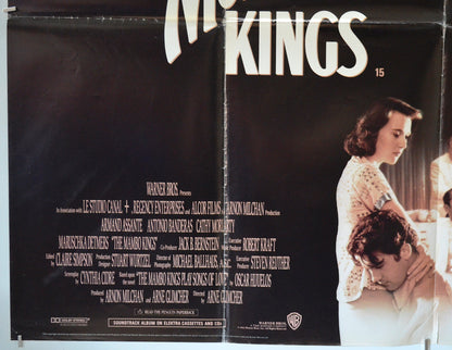 THE MAMBO KINGS (Bottom Left) Cinema Quad Movie Poster 