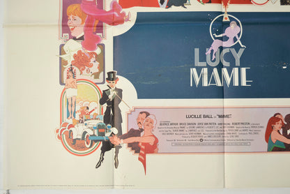 MAME (Bottom Left) Cinema Quad Movie Poster 