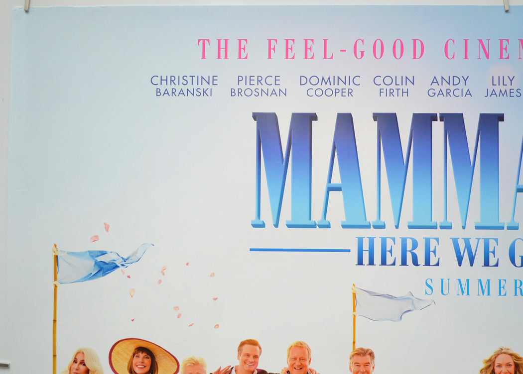 MAMMA MIA! HERE WE GO AGAIN (Top Left) Cinema Quad Movie Poster 