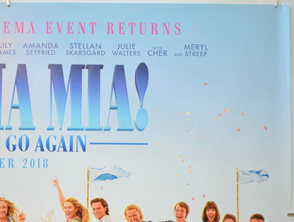 MAMMA MIA! HERE WE GO AGAIN (Top Right) Cinema Quad Movie Poster 