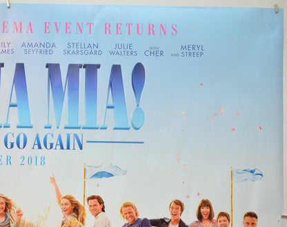 MAMMA MIA! HERE WE GO AGAIN (Top Right) Cinema Quad Movie Poster 