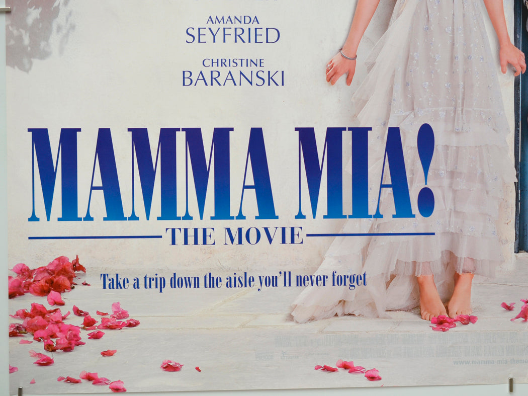 Mamma Mia (Bottom Left) Cinema Quad Movie Poster 