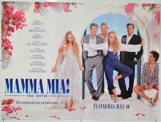 Mamma Mia - Original Quad Poster - Film Poster - Movie Poster