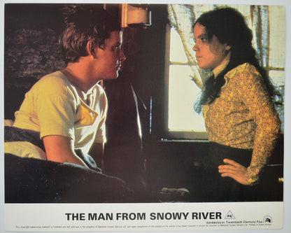 THE MAN FROM SNOWY RIVER (Card 3) Cinema Set of Colour FOH Stills / Lobby Cards 