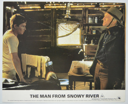 THE MAN FROM SNOWY RIVER (Card 6) Cinema Set of Colour FOH Stills / Lobby Cards 