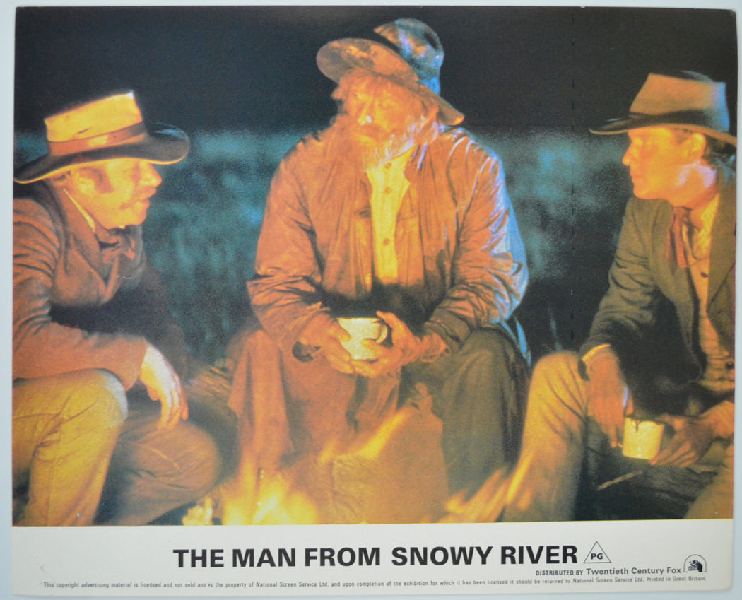 THE MAN FROM SNOWY RIVER (Card 7) Cinema Set of Colour FOH Stills / Lobby Cards 