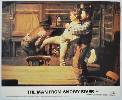 THE MAN FROM SNOWY RIVER (Card 8) Cinema Set of Colour FOH Stills / Lobby Cards 