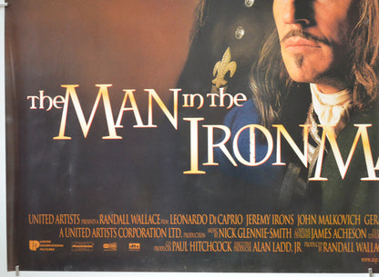 THE MAN IN THE IRON MASK (Bottom Left) Cinema Quad Movie Poster 